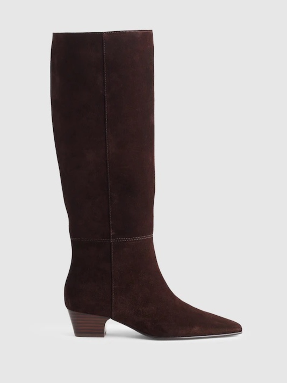 Madewell The Lexie Tall Boot with Extended Calf in Suede 7.5 NWOB $298 NX608